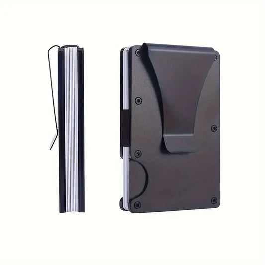 Aluminum Alloy Minimalist And Stylish RFID Credit Card Holder