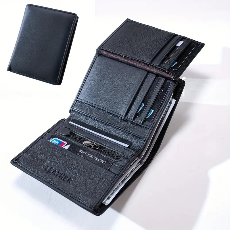 Vintage Style Genuine Leather Wallets for Men